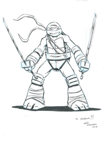424x550 teenage mutant ninja turtles drawings - Teenage Mutant Ninja Turtles Drawings