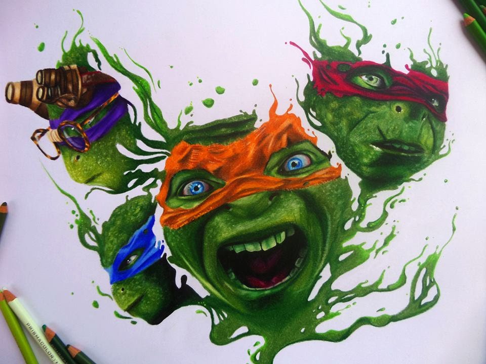 960x720 teenage mutant ninja turtles out of the shadows speed drawing - Teenage Mutant Ninja Turtles Drawings