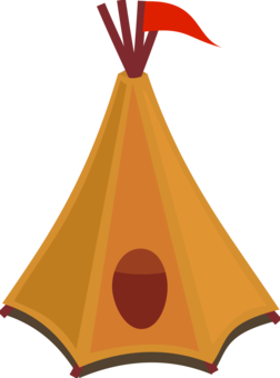 252x340 tipi drawing teepee tent transparent png clipart free download - Teepee Tent Drawing