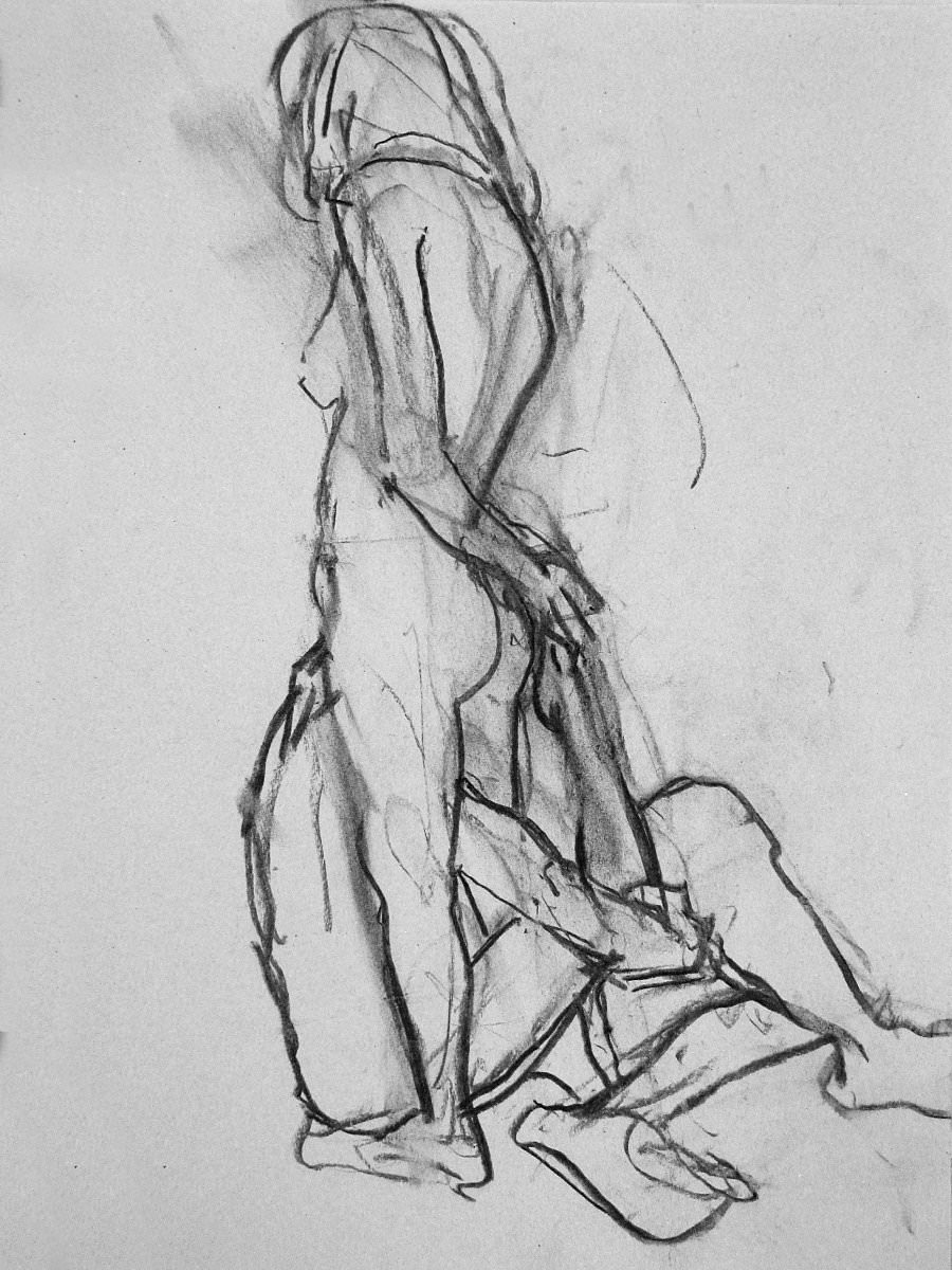 900x1200 Telegraph Hill Festival Life Drawing Taster Session, Steve - Telegraph Drawing
