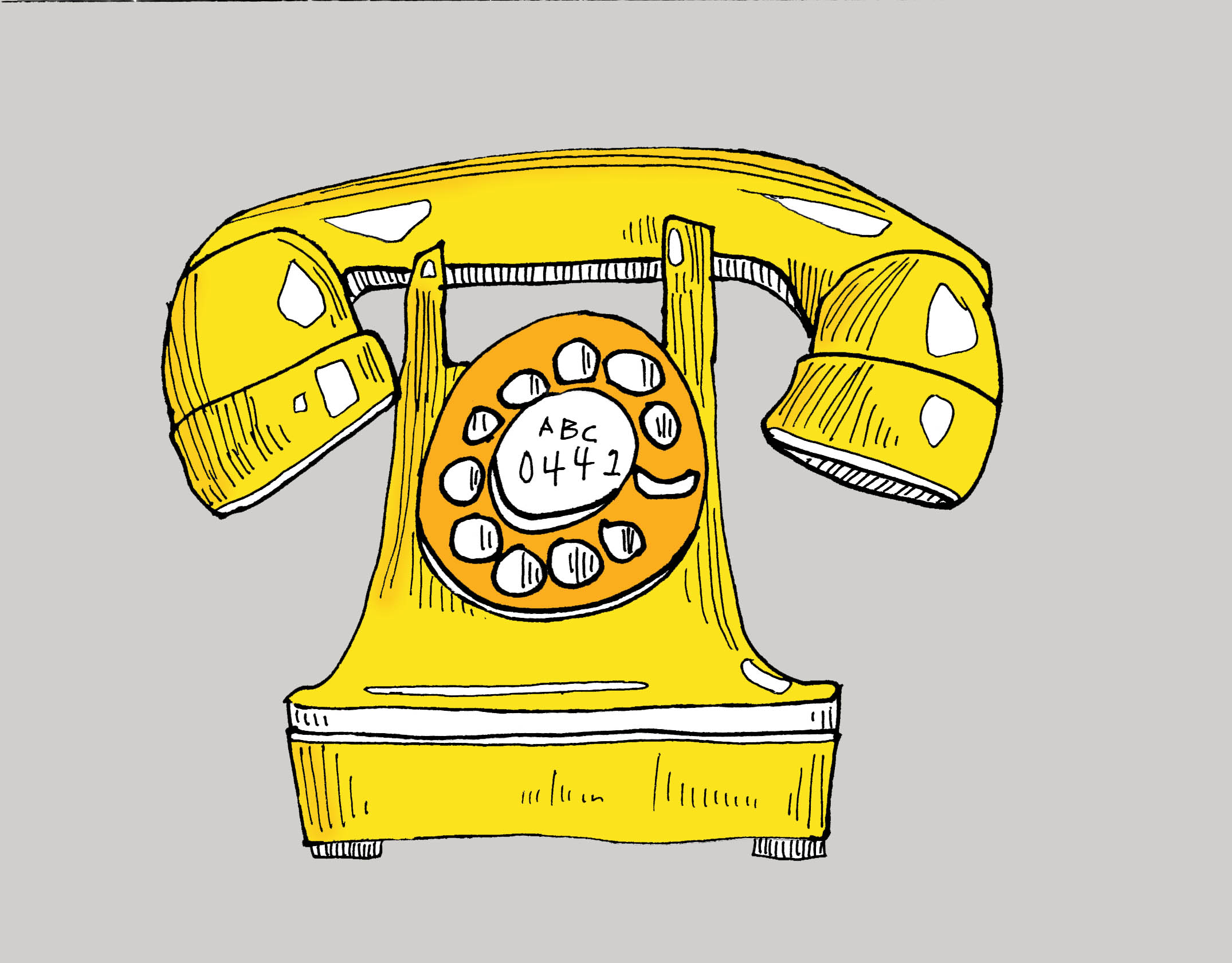 Telephone Drawing at Explore collection of