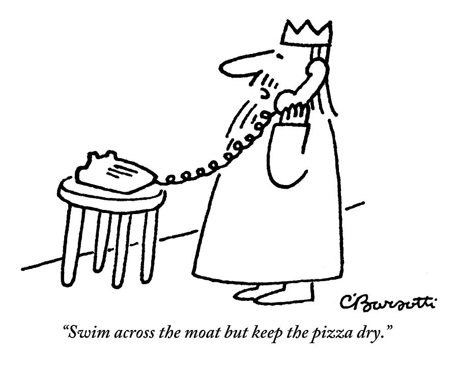 900x718 a king gives instructions on the telephone drawing - Telephone Drawing