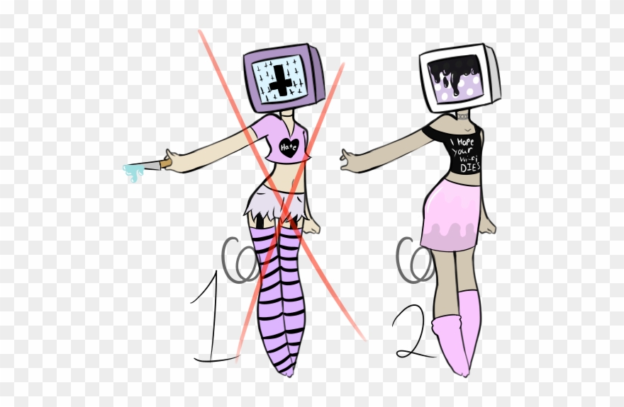 880x575 clip transparent television drawing aesthetic - Television Drawing