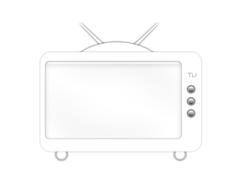 800x600 Television Set - Television Set Drawing