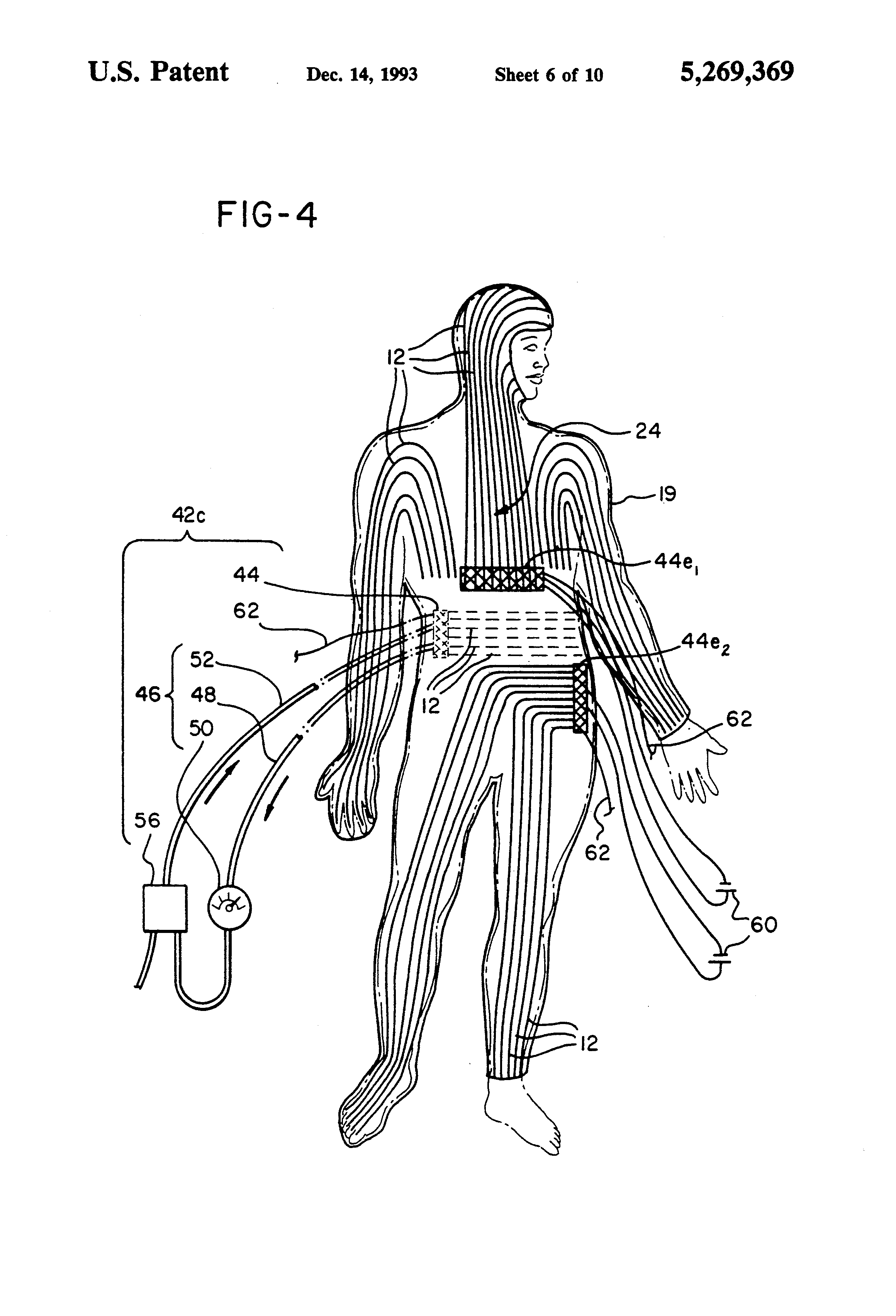 2320x3408 temperature regulation system for the human body using heat pipes - Temperature Drawing