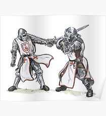 210x230 knights templar drawing posters redbubble - Templar Drawing