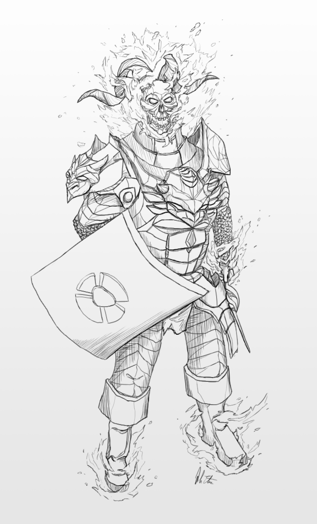 654x1080 sketch of my bladefall totem templar pathofexile - Templar Drawing