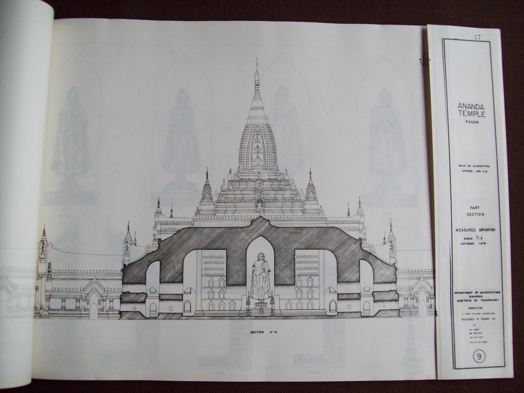 2000x1500 measured drawing temple for free download - Temple Drawing