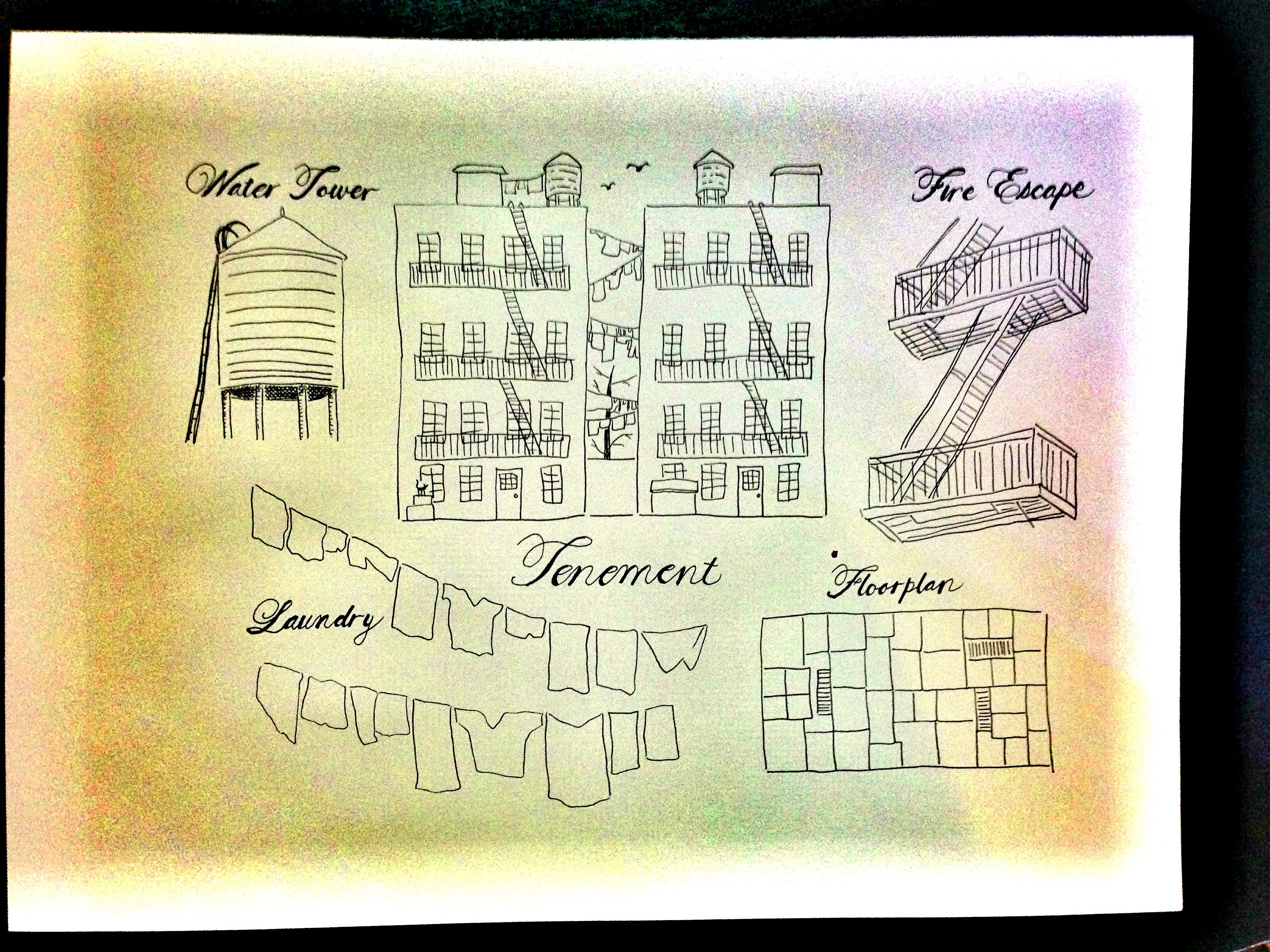 Tenement Drawing at Explore collection of Tenement