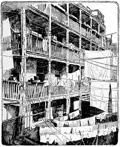 409x500 tenement flats - Tenement Drawing