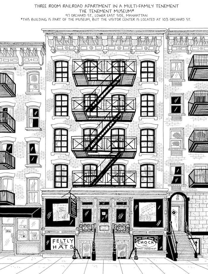 700x919 tenements, towers trash - Tenement Drawing