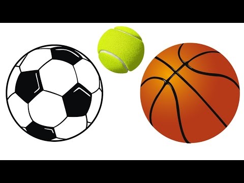 480x360 how to draw soccer ball, basketball, tennis ball easy drawing - Tennis Ball Drawing