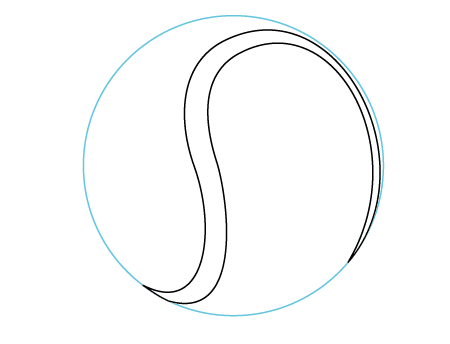 450x344 Tennis Ball Outline Vector Images - Tennis Ball Drawing