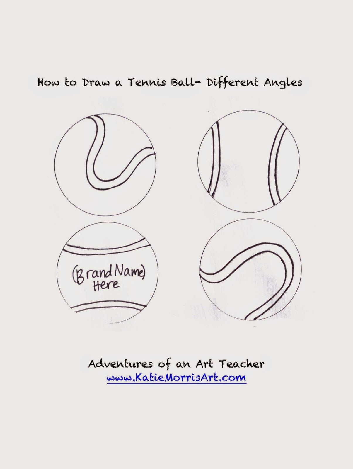 1205x1600 Adventures Of An Art Teacher Tennis Ball Art Line Dot - Tennis Ball Drawing