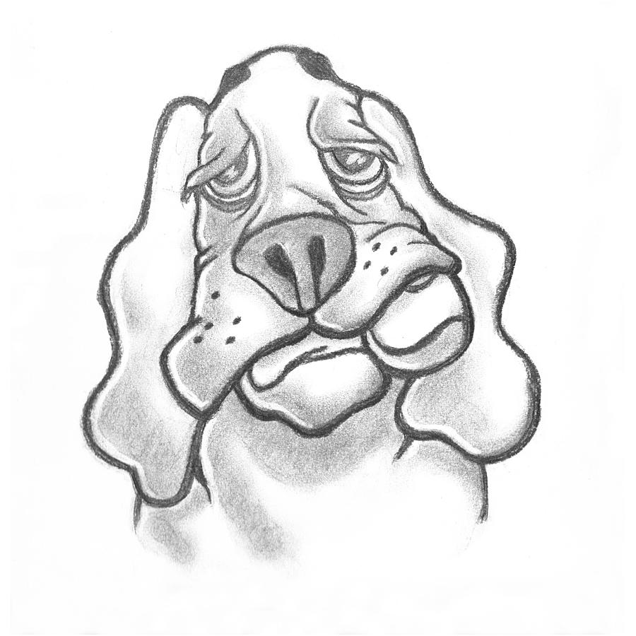 900x900 Dog With Tennis Ball Drawing - Tennis Ball Drawing