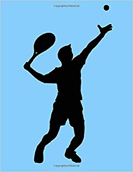 260x335 tennis sketchbook tennis bordered sketchbook for kids - Tennis Drawing