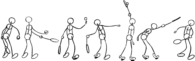 650x204 how to animate a tennis player serving a tennis ball - Tennis Player Drawing