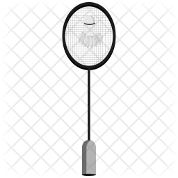 256x256 badminton drawing tennis game transparent png clipart free - Tennis Racquet Drawing