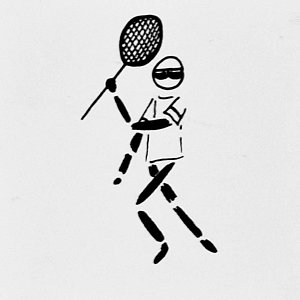 300x300 tennis racket drawings fine art america - Tennis Racquet Drawing