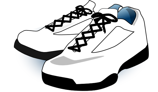 600x348 Tennis, Shoes Clip Art - Tennis Shoes Drawing