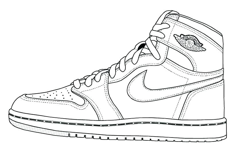 819x519 air drawing technical flats free tennis shoe outline clip art - Tennis Shoes Drawing