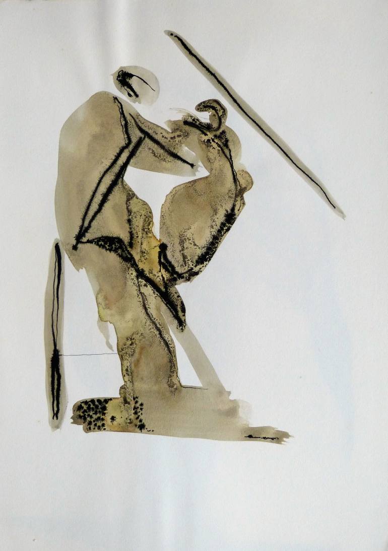 770x1094 Tension Drawing - Tension Drawing