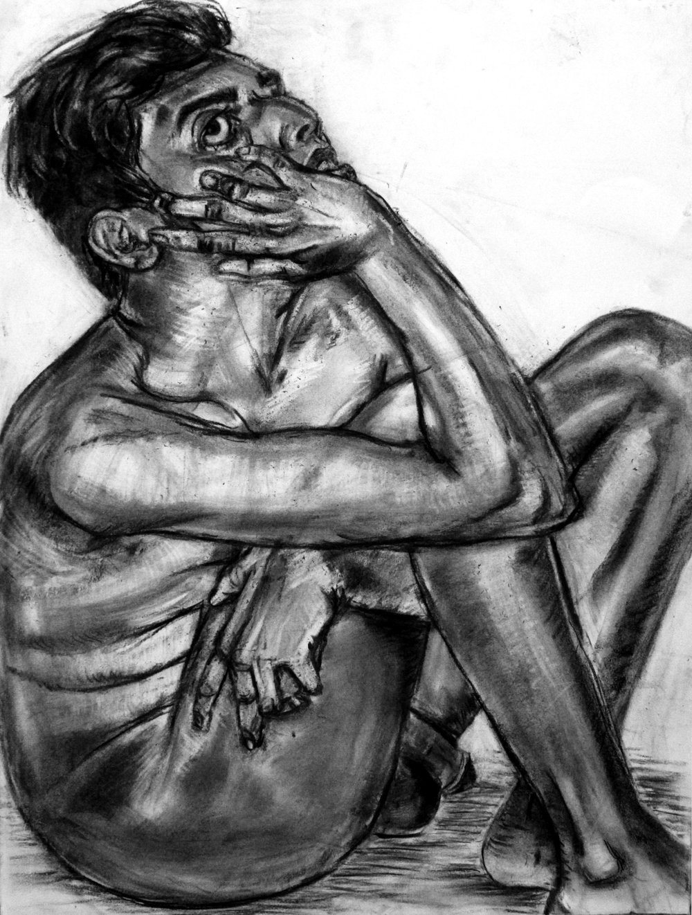 1000x1322 Drawings Sarah Jane Stoll - Tension Drawing