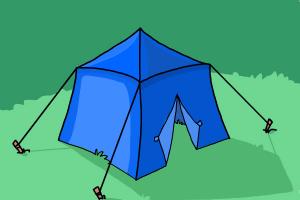 300x200 how to draw a tent - Tent Drawing