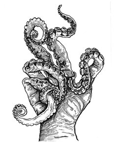 232x300 Tentacles Drawings - Tentacles Drawing