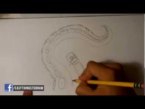 480x360 How To Draw Tentacle - Tentacles Drawing