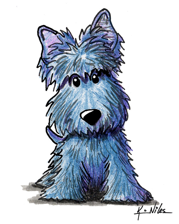 720x900 keanu scottie terrier drawing - Terrier Drawing