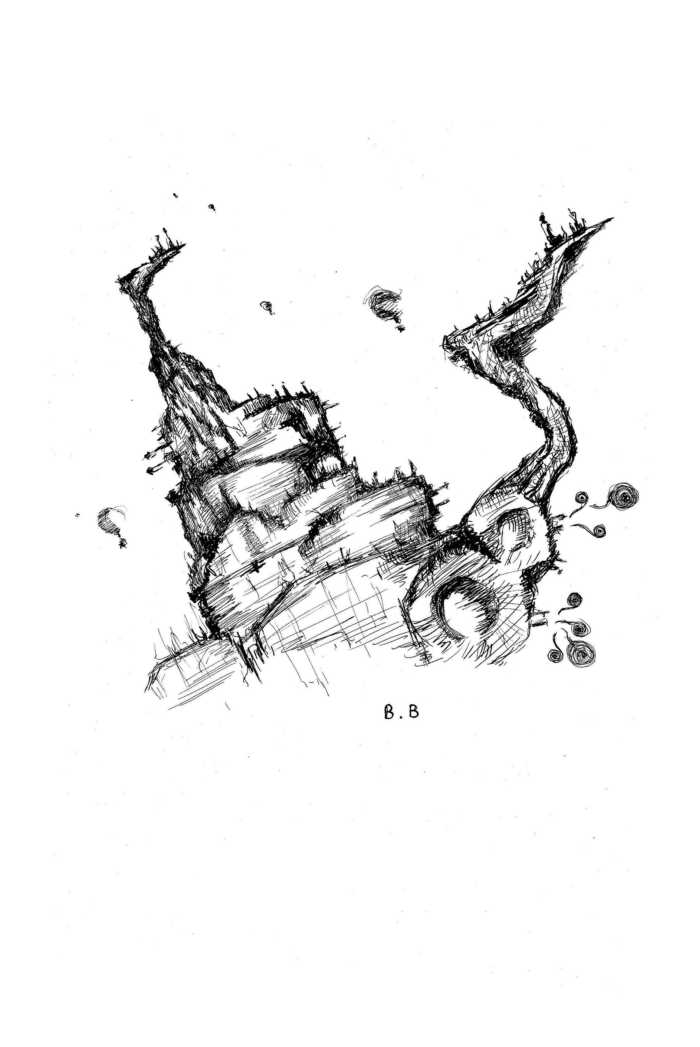 2280x3406 Uncharted Territory Black Balloonz - Territory Drawing