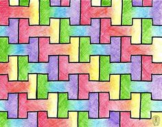236x185 Best Tessellations Images In Geometric Designs, Geometry - Tessellation Drawing