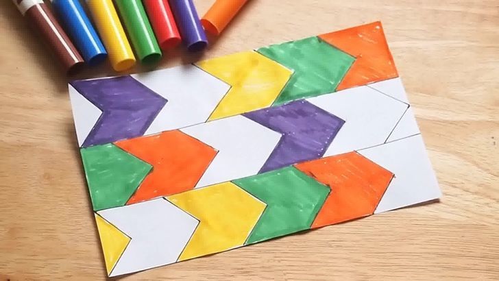 tessellation art project for youth
