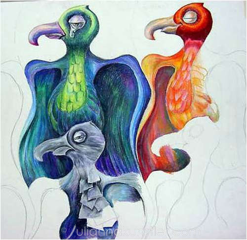 500x484 Tessellations Art Lesson - Tessellation Drawing