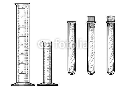 Test Tube Drawing at PaintingValley.com | Explore collection of Test