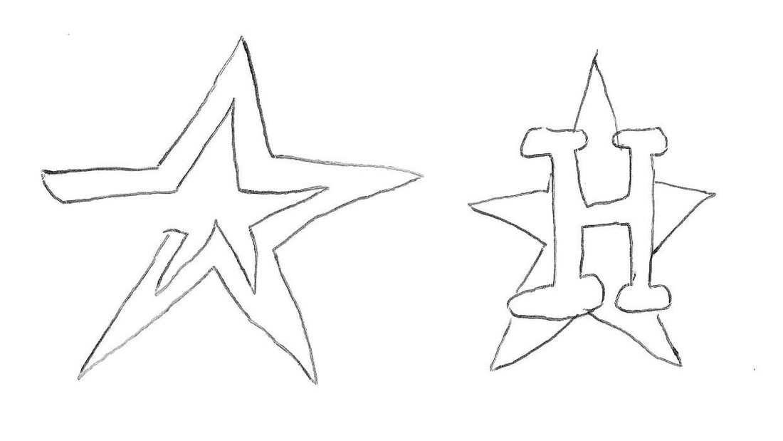 1100x619 Draw A Sports Logo From Memory Houston Astros - Texans Logo Drawing