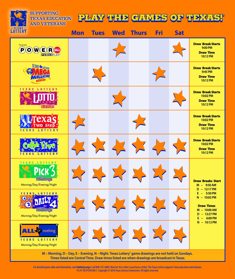 1000x1183 drawing schedule - Texas Drawing