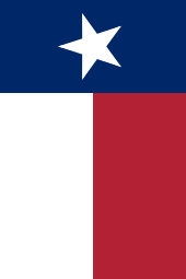 170x255 Flag Of Texas - Texas Flag Drawing