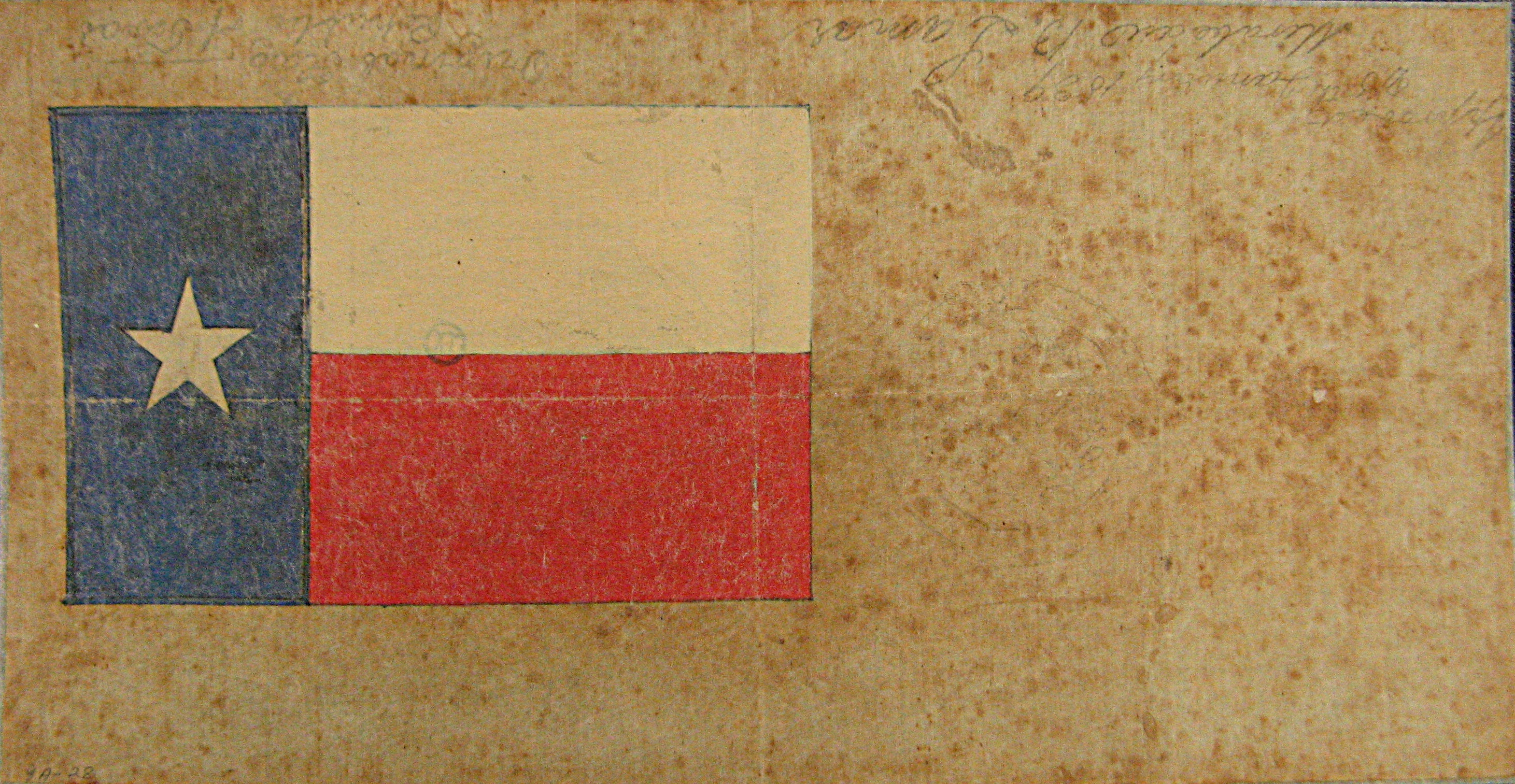 2923x1513 Texas History Page - Texas Flag Drawing
