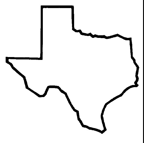 612x604 Texas Outline Use These Free Images For Your Websites, Art - Texas Line Drawing