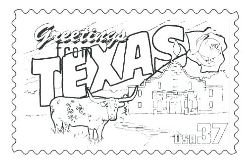 497x332 Coloring Pages Luxury Map - Texas Map Drawing