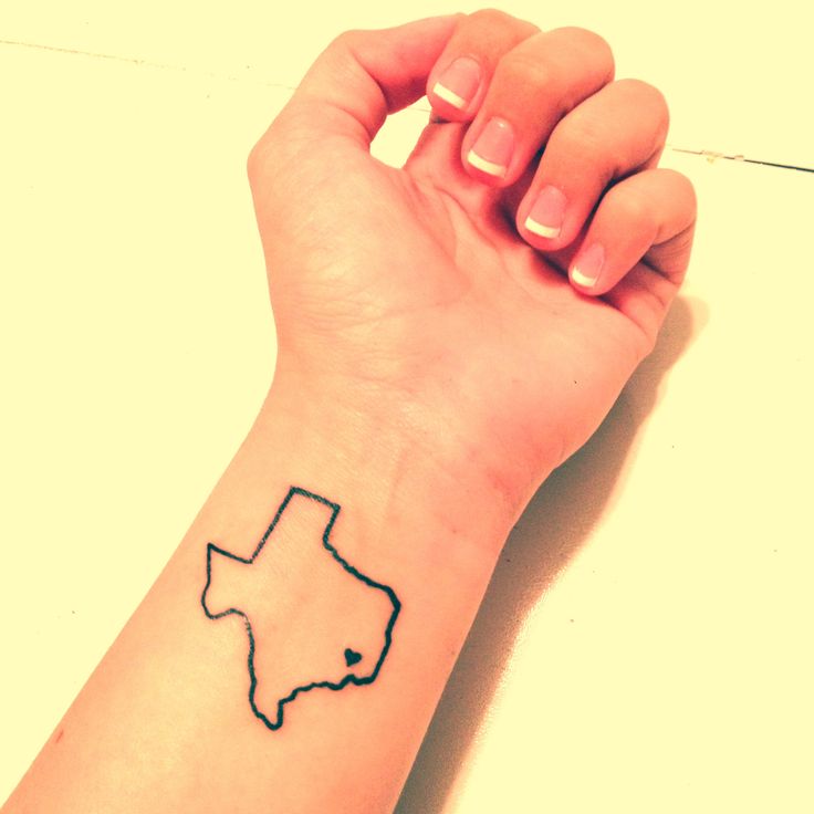 Texas Outline Drawing