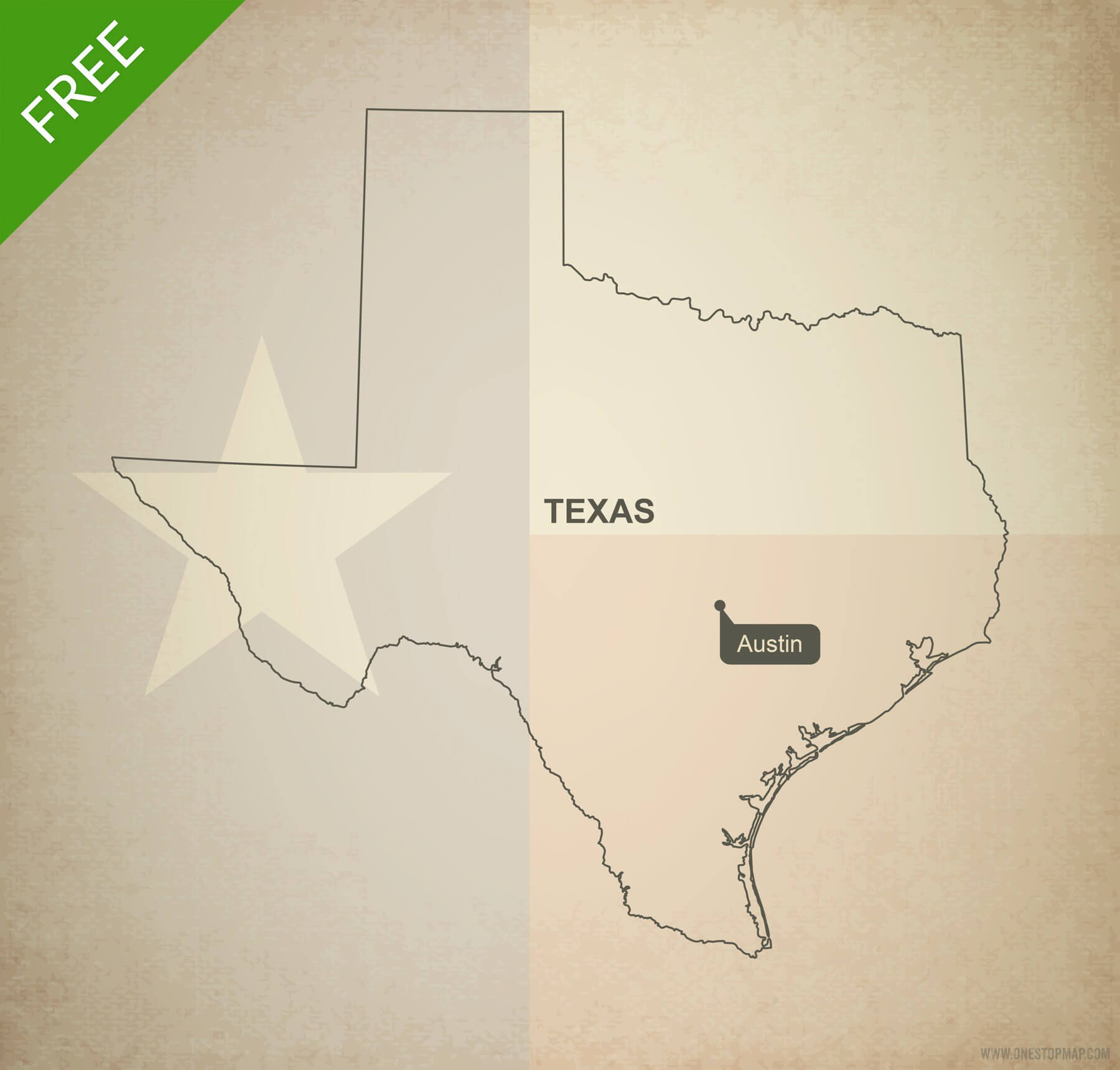 1800x1720 Free Vector Map Of Texas Outline One Stop Map - Texas Outline Drawing