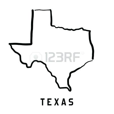 450x450 Texas Border Clipart Great Free Clipart, Silhouette, Coloring - Texas Outline Drawing