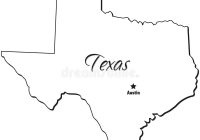 200x140 Texas Outline Png Images In Collection - Texas Outline Drawing