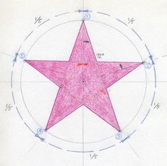 235x234 How To Draw A Perfect Star With Only A Ruler! - Texas Star Drawing