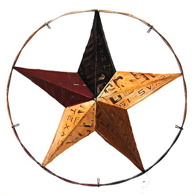 400x400 Metal Star - Texas Star Drawing