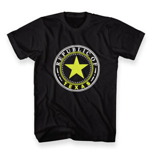 300x300 New Custom Texas Star Drawing Black T Shirt Men's Size M - Texas Star Drawing
