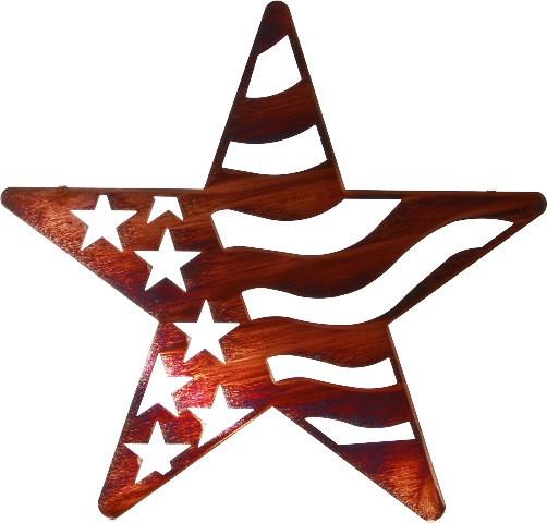 502x480 texas staramerican flag western laser cut metal art wild west - Texas Star Drawing